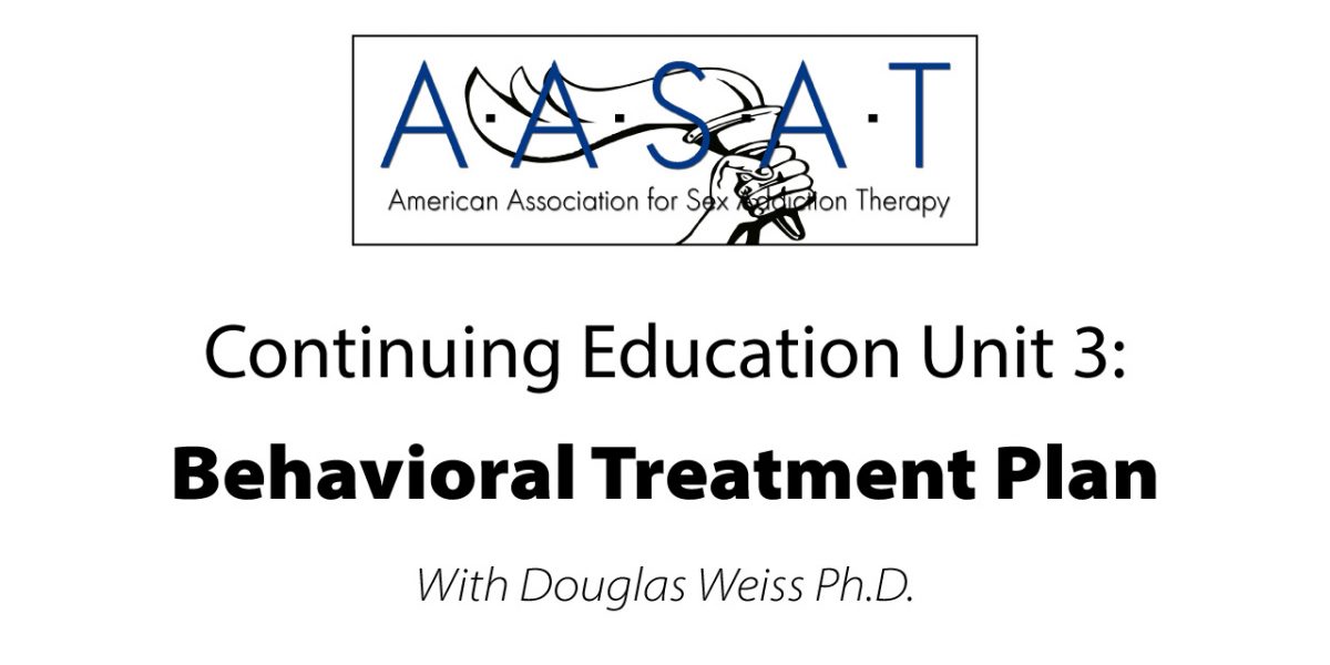 CEU Behavioral Treatment Plan